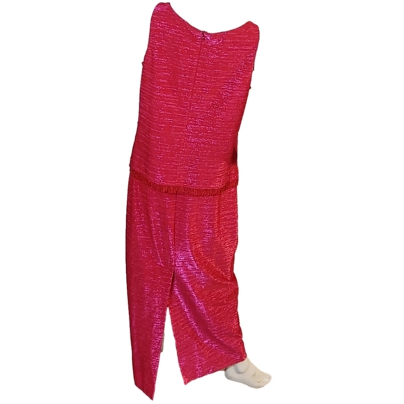 URSULA OF SWITZERLAND  MADE IN THE USA VINTAGE 2 PIECES  DRESS SIZE 10 - Picture 9 of 10